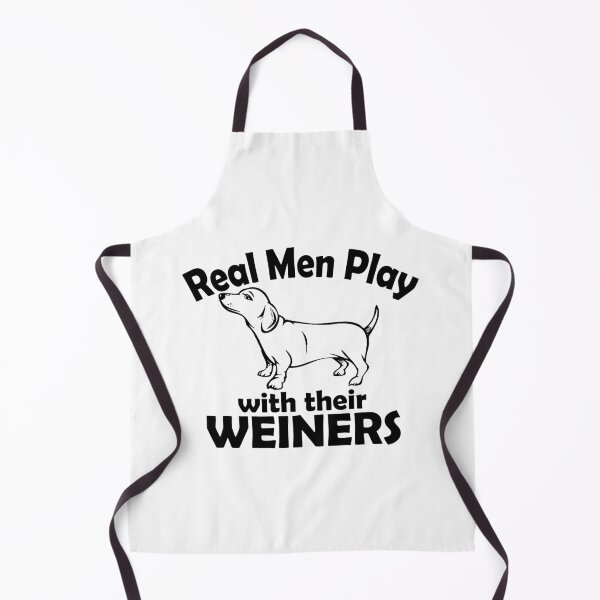 Item preview, Los hombres de verdad juegan con sus Weiners designed and sold by Taz-Clothing.