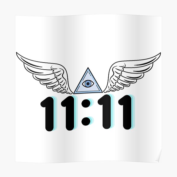 1111 Symbol Posters for Sale  Redbubble