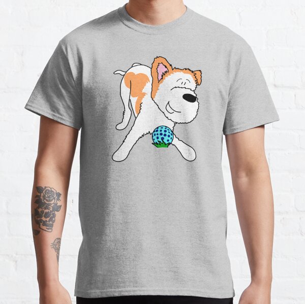 Dog with ball Classic T-Shirt