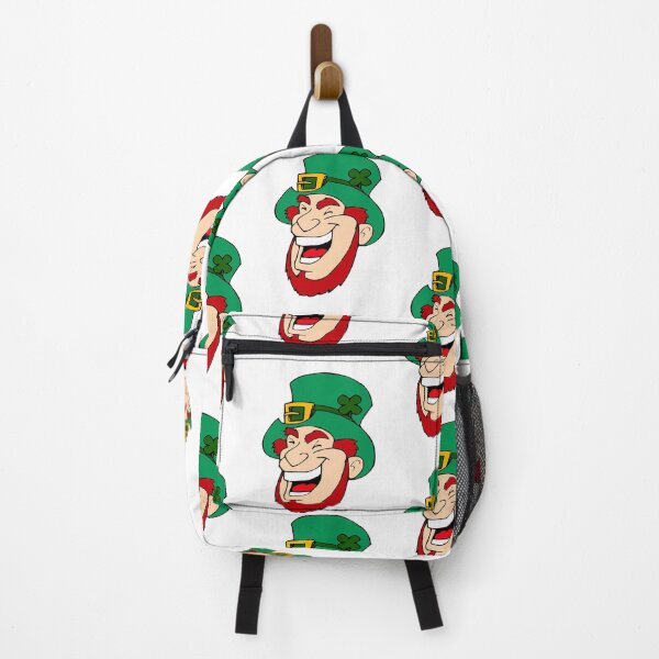 Item preview, Leprechaun laughing face designed and sold by FanonKick.