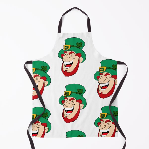 Item preview, Leprechaun laughing face designed and sold by FanonKick.