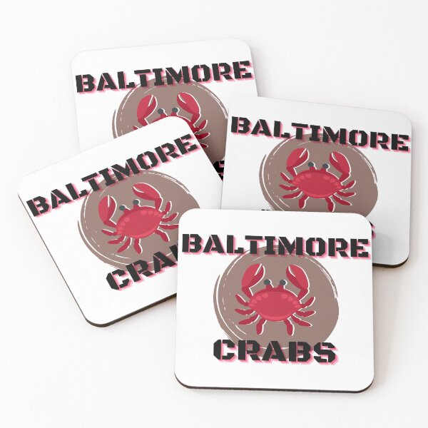 Item preview, Baltimore Crabs Logo designed and sold by WeLoveBlaseball.