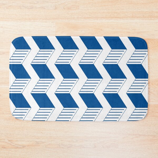 Item preview, Blue Zig Zag Pattern designed and sold by creathology.