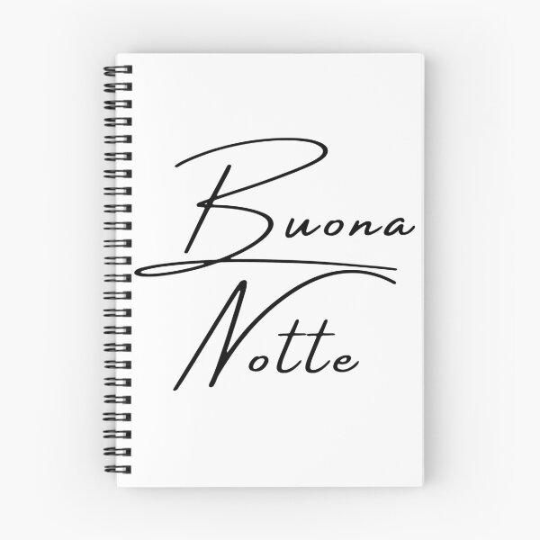 Item preview, Palabras en italiano: Buona Notte - Buenas noches designed and sold by Mirko Torresi.