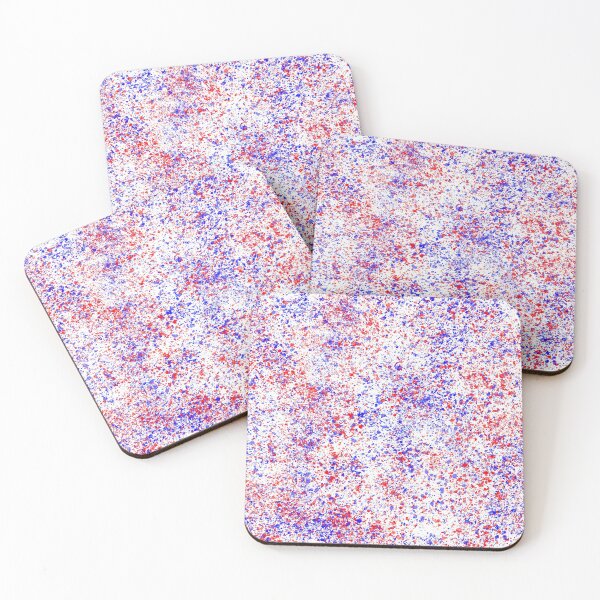 Item preview, Red White and Blue Paint Splatter designed and sold by elisesylvia05.