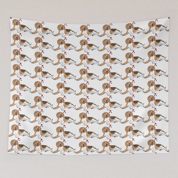 Item preview, cute beagle dog t-shirt | cute beagle dog poster  designed and sold by KARTICK DUTTA.