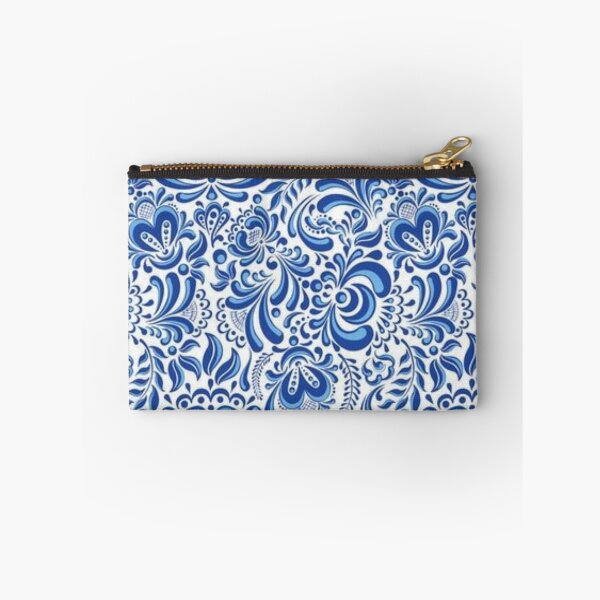Item preview, Blue  vintage Ajami Motifs designed and sold by Lamadesigns.