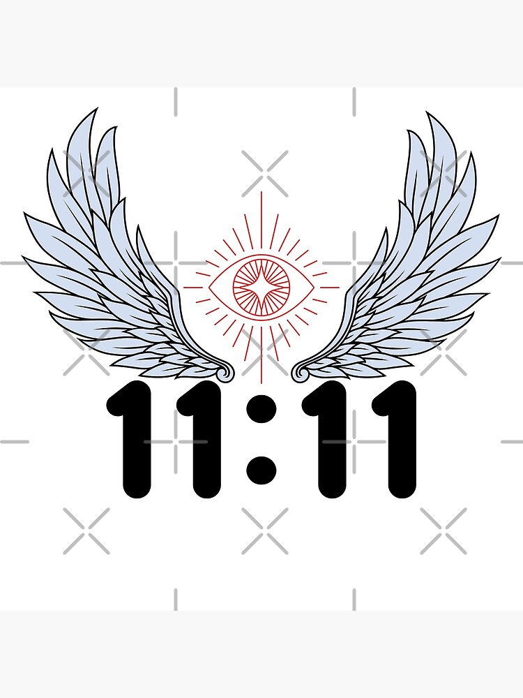 11:11 angel number | Art Print