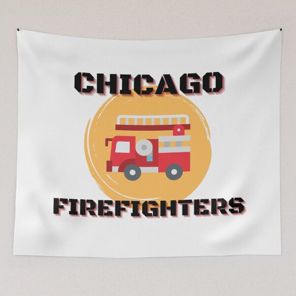 Item preview, Chicago Firefighters Team Logo designed and sold by WeLoveBlaseball.
