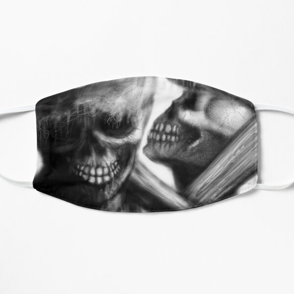 Scary Stories Face Masks Redbubble - captain tate roblox horror stories 2