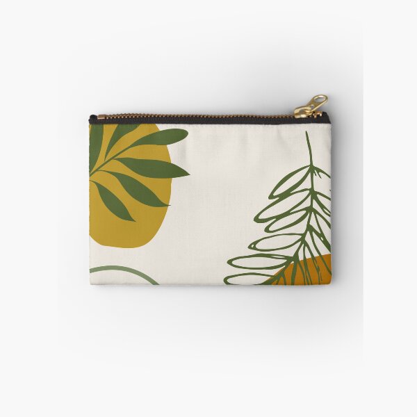 Item preview, Boho Minimalist Leaves Random Shapes Art designed and sold by TriadArtDesign.