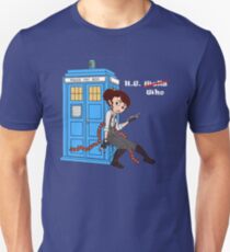 H. G. Who - pastel Tardis Unisex T-Shirt