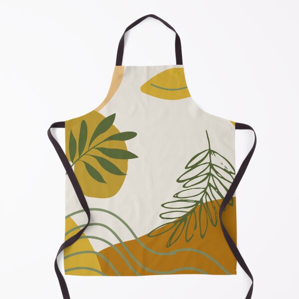 Item preview, Boho Minimalist Leaves Random Shapes Art designed and sold by TriadArtDesign.