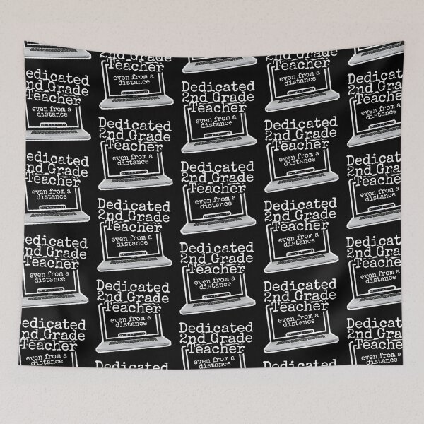 Item preview, Dedicated 2nd Grade Teacher Even From A Distance - Boo-da-chay designed and sold by Boo-da-chay.