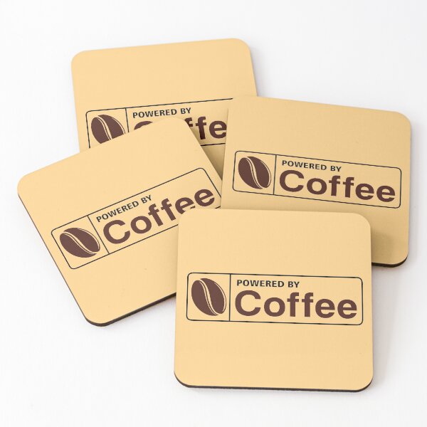 Item preview, Powered by coffee designed and sold by EvilSheet.