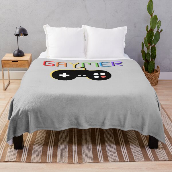 Artikelvorschau, Gaymer Rainbow Black Controller entworfen und verkauft von The-Gayborhood.