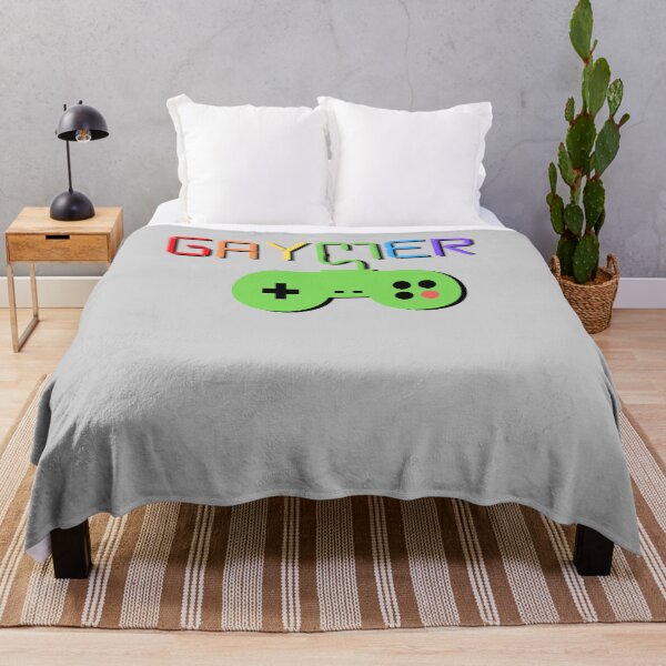 Artikelvorschau, Gaymer Rainbow Green Controller entworfen und verkauft von The-Gayborhood.