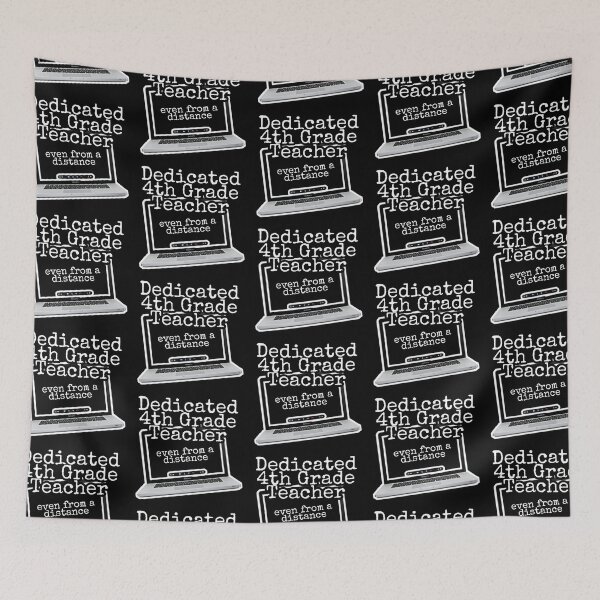 Item preview, Dedicated 4th Grade Teacher Even From A Distance - Boo-da-chay designed and sold by Boo-da-chay.