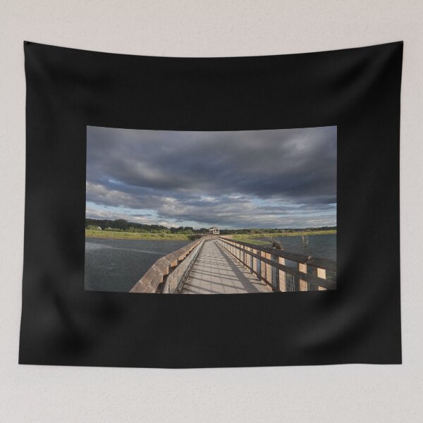 Item preview, Boardwalk at Nisqually National Wildlife Refuge designed and sold by SDym Photography.