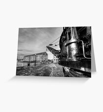Gloucester Docks Greeting Card
