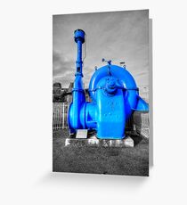 Centrifugal Water Pump Greeting Card