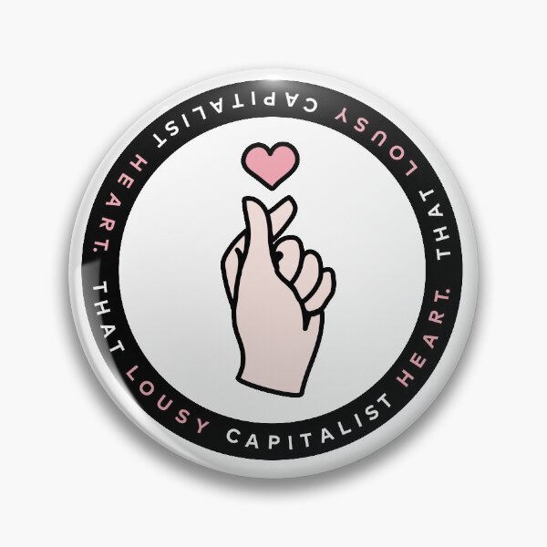 Item preview, [CRASH LANDING ON YOU] Korean Finger Heart | That Lousy Capitalist Heart | Inspired by Crash Landing on You | Yoon Se Ri | Hyun Bin designed and sold by AREUMDOWNTOWN.