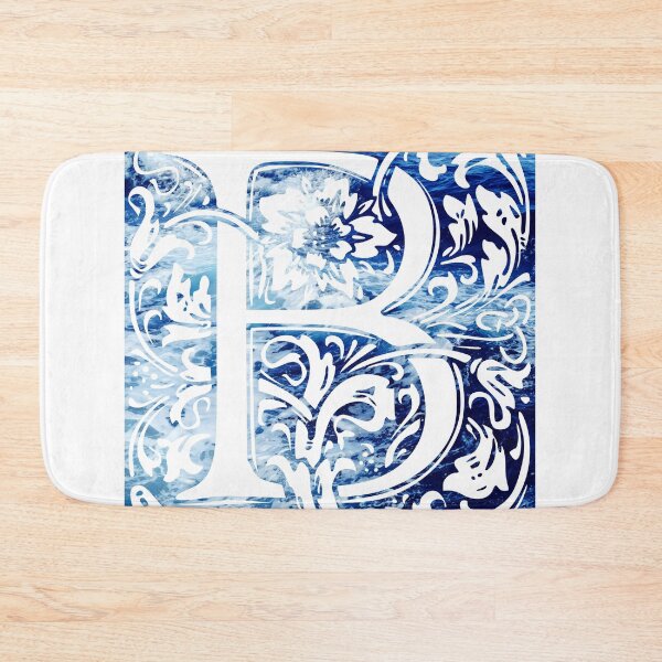 Item preview, The Letter B Blue Ocean Waves  designed and sold by yacine12353.