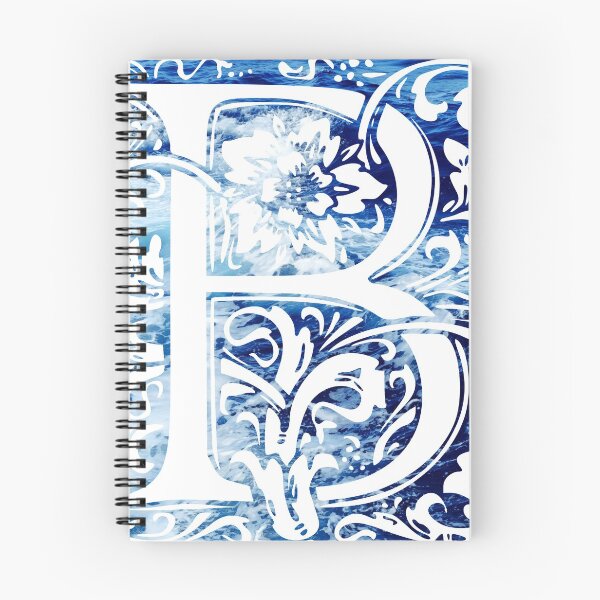 Item preview, The Letter B Blue Ocean Waves  designed and sold by yacine12353.