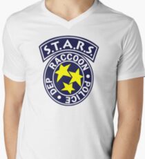 Camiseta para hombre de cuello en v ESTRELLAS