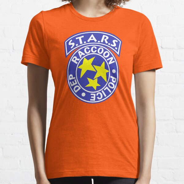 Resident Raccoon City Police Dep Evil VINTAGE S.T.A.R.S LOGO GIRLIE SHIRT Resident Raccoon City Police Dep Evil VINTAGE S.T.A.R.S LOGO GIRLIE SHIRT