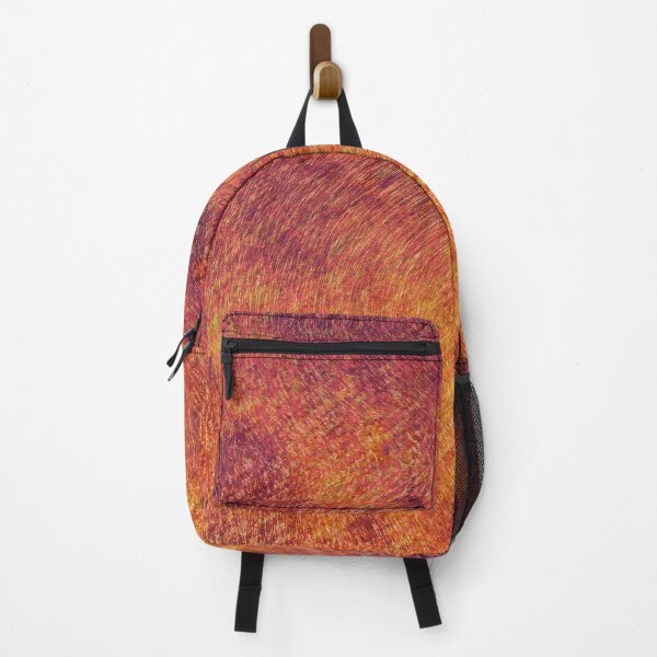 Item preview, Fire Abstract Psychedelic Orange 3D art - Retro aesthetic designed and sold by Shoegaze Shop.