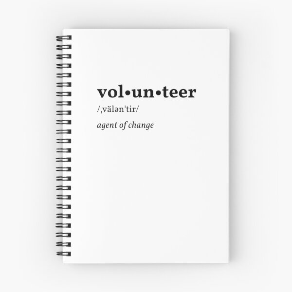 Item preview, Volunteer- Agent of Change designed and sold by Faktchill.