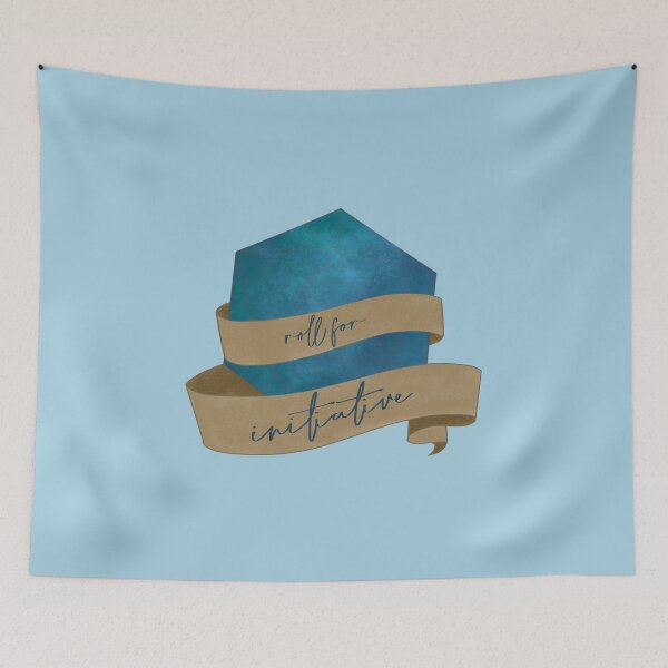 Item preview, Roll for initiative - Galaxy Print designed and sold by aymzie94.