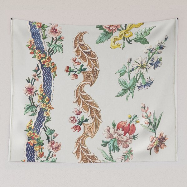 Item preview, Floral Designs (ca. 1773) by Giacomo Cavenezia designed and sold by Bird-Lore.