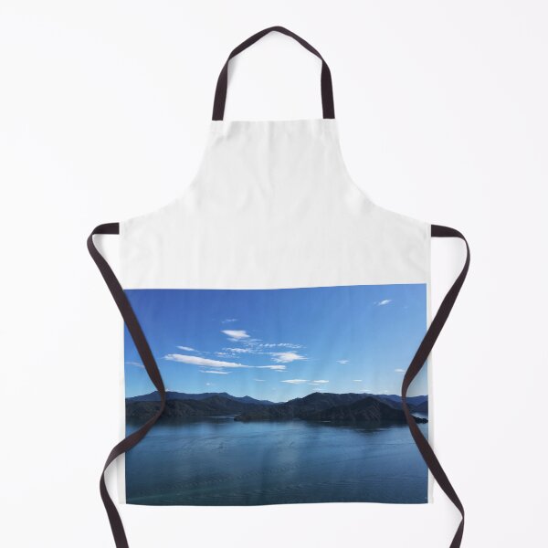 Item preview, Blue ocean, green mountains - Marlborough Sounds, New Zealand designed and sold by Naturevibez.