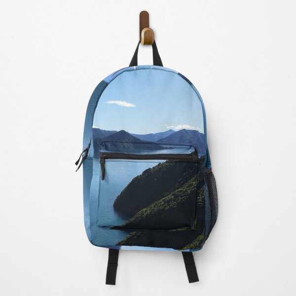 Item preview, Blue ocean, green mountains - Marlborough Sounds, New Zealand designed and sold by Naturevibez.