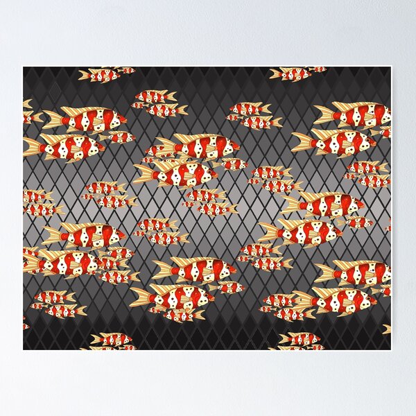 Item preview, Red Clowns designed and sold by vibeceramics.