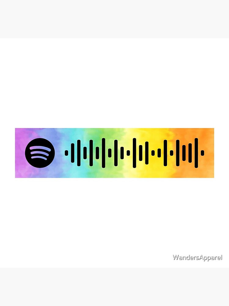 "Hawái by Maluma Raibow Spotify Scan Code" Coasters (Set ...