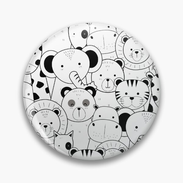 Item preview, Cute Doodle Animals designed and sold by Curio Meridian.