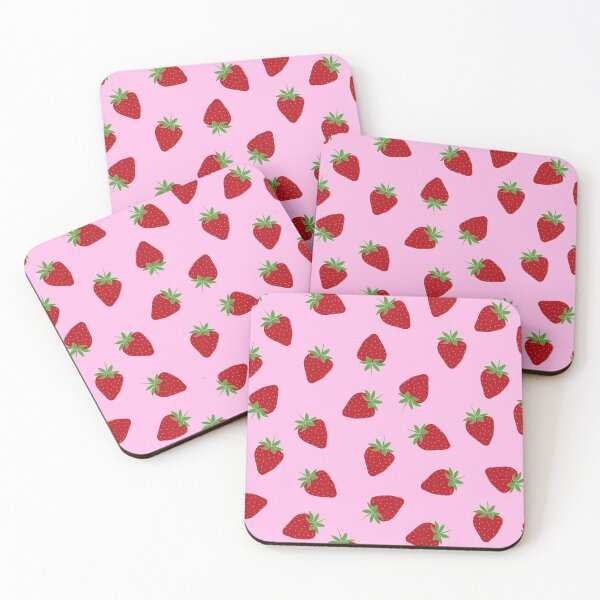 Item preview, Cute Summer Strawberry Print designed and sold by dolezzadesigns.