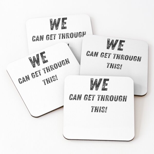 Item preview, We Can Get Through This! Positive Uplifting Message  designed and sold by diverseidentity.