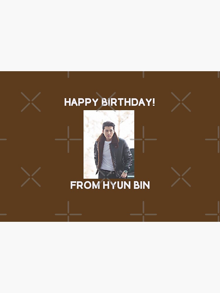 Happy Birthday From Hyun Bin by kpopkdramamerch