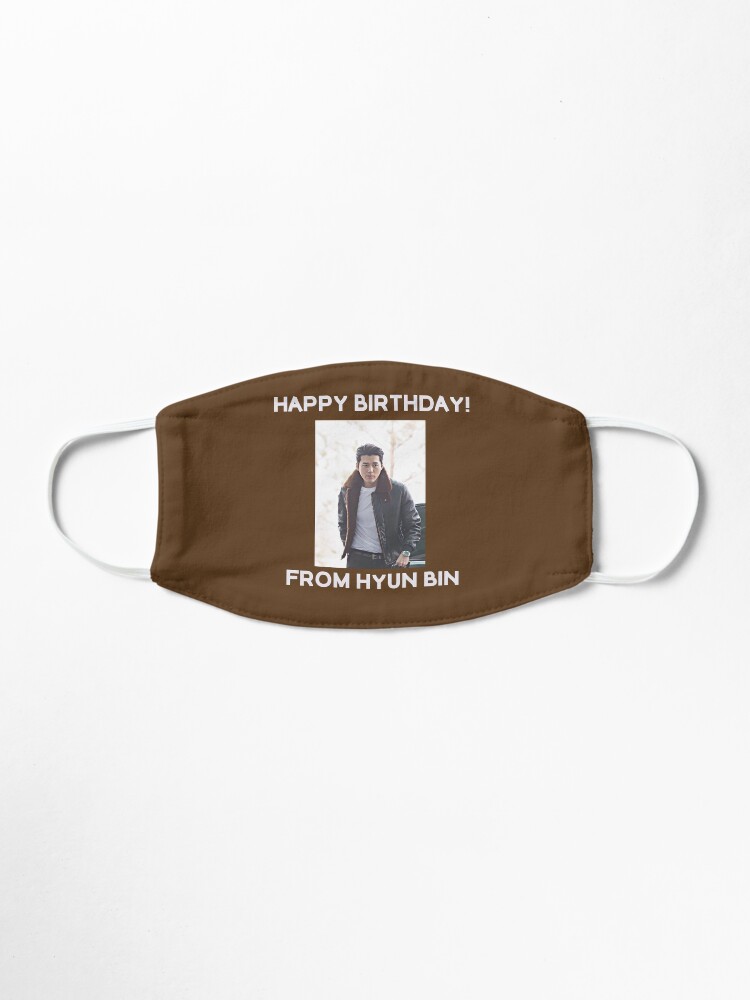 Alternate view of Happy Birthday From Hyun Bin Mask