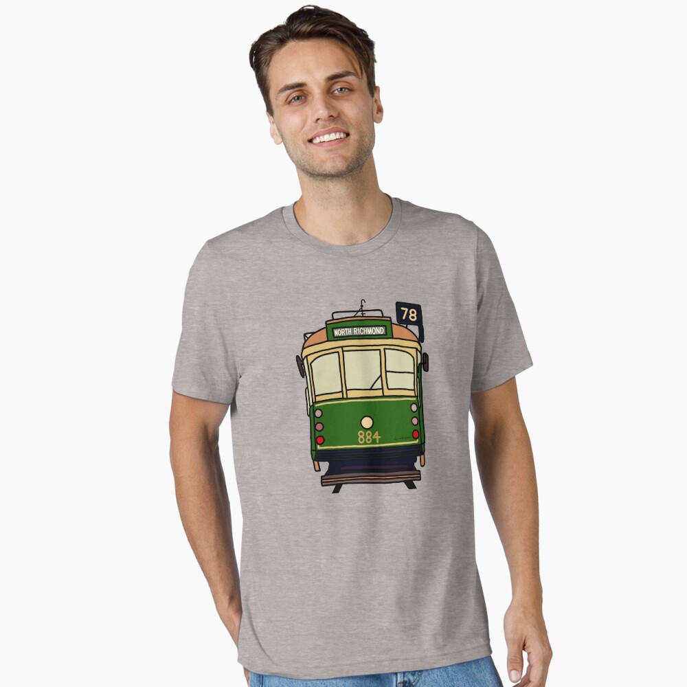 Melbourne Tram - No.78 to North Richmond Postcard