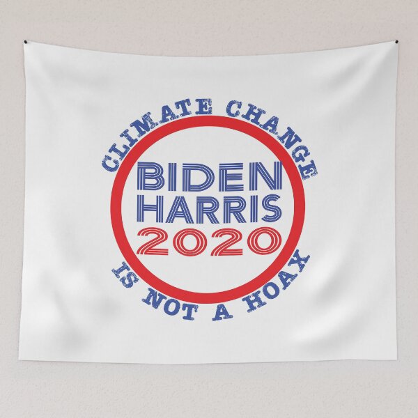 Item preview, Climate Change is not a Hoax - Vote for Biden Harris in 2020 designed and sold by Magic-Moon.