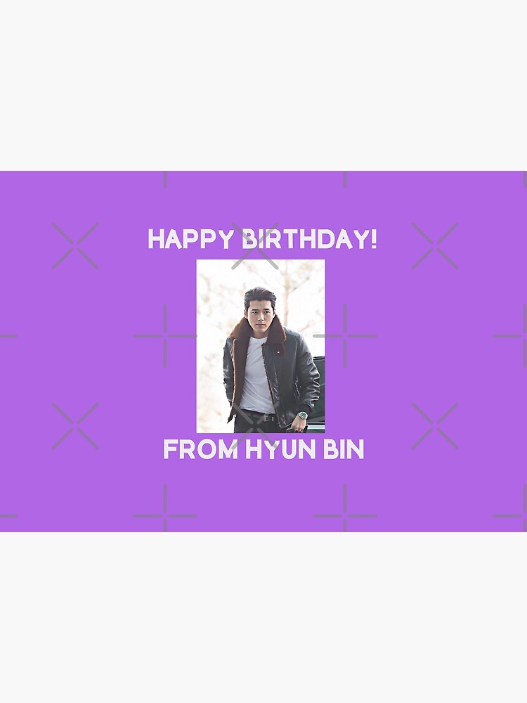 Happy Birthday From Hyun Bin by kpopkdramamerch