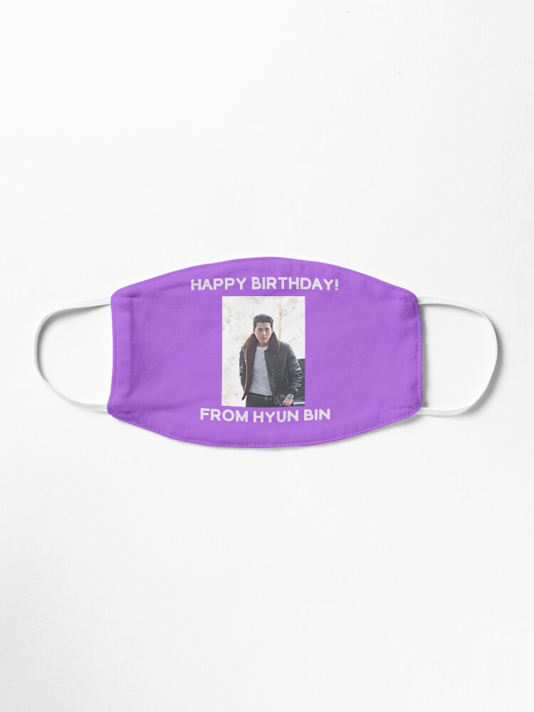 Alternate view of Happy Birthday From Hyun Bin Mask