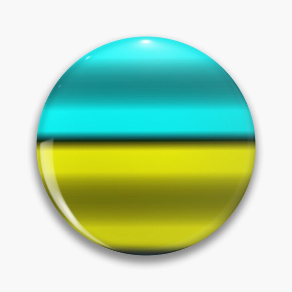 Item preview, Yellow & Cyan Horizontal Stripes  designed and sold by blakcirclegirl.