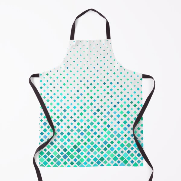 Item preview, Diagonal Cyan Squares designed and sold by hatimelhag.