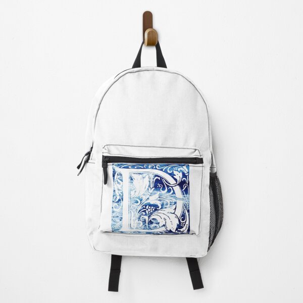 Item preview, The Letter D Blue Ocean Waves designed and sold by yacine12353.